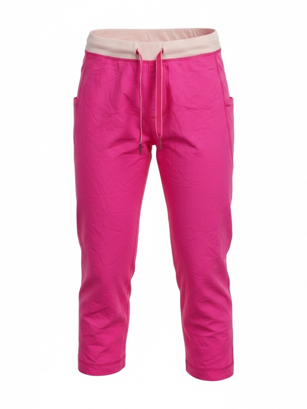 Women’s  Hot Pink Drawstring Capris